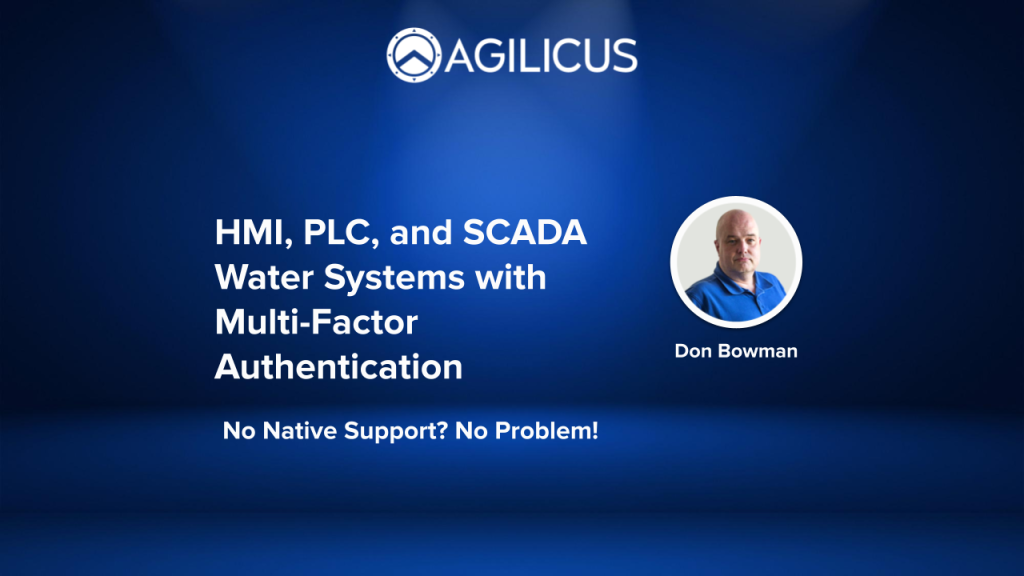 HMI, PLC, and SCADA Water Systems with Multi-Factor Authentication