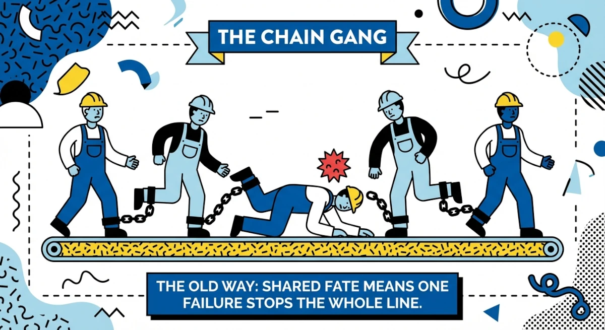 The Frictionless Factory: Solving the Connectivity Crisis in Hyper-Specialised 1 The Frictionless Factory: Solving the Connectivity Crisis in Hyper-Specialised