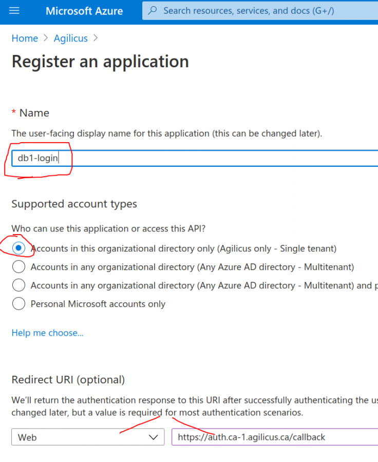 Azure Active Directory - Agilicus