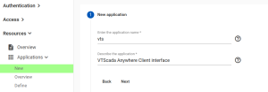 Connect to VTScada - Adding a Web Application - Agilicus