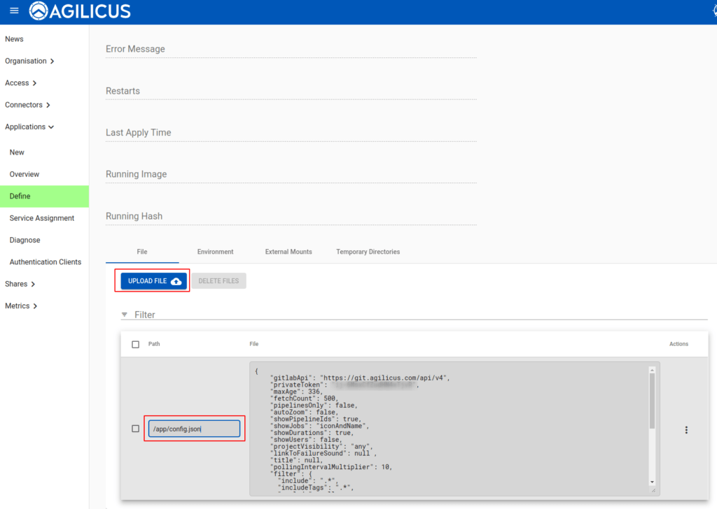 Sample Hosted Application 7 Gitlab Pipelines Monitor Add Config