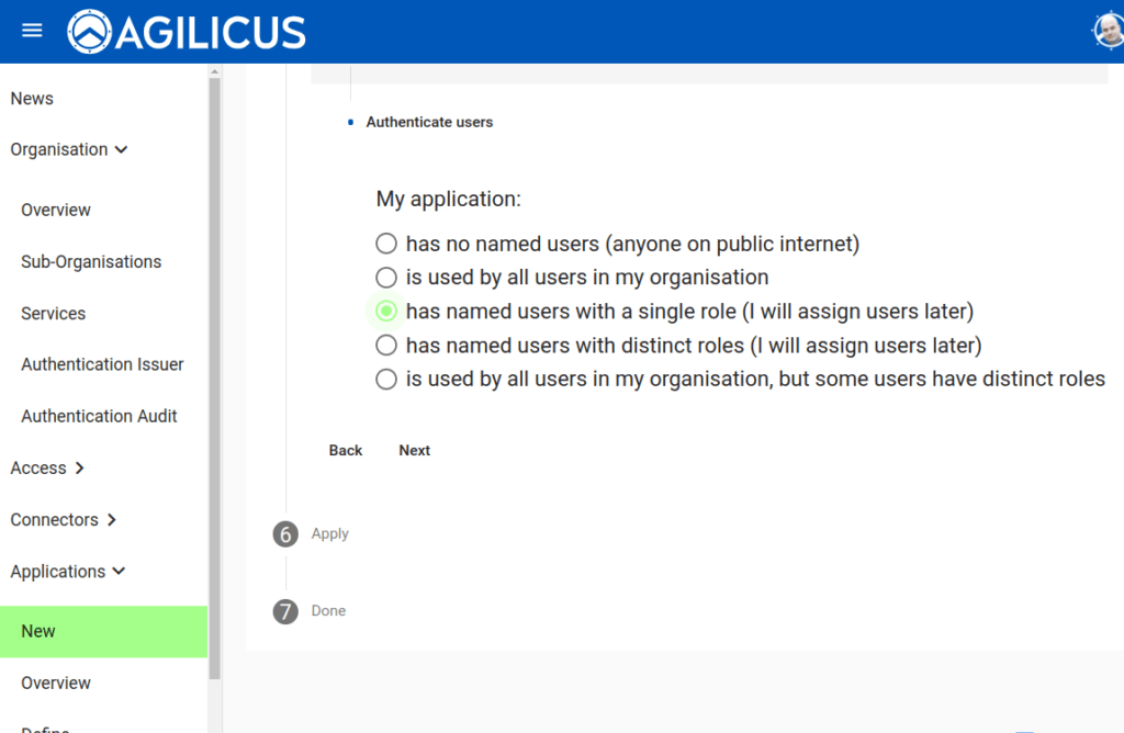 Sample React Application 8 New Application: Users