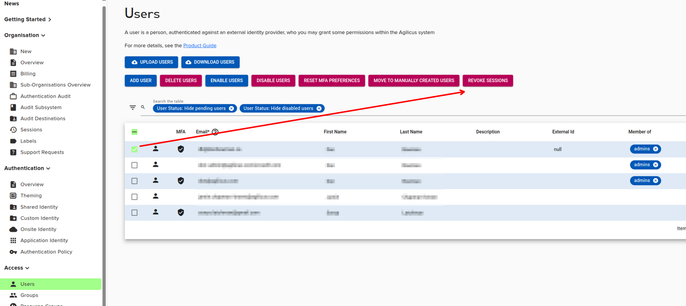 How do I terminate a session for a user? 13 1a9334d7 image