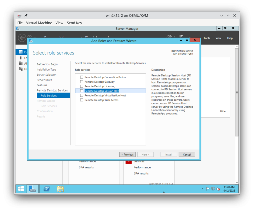 RemoteApp on Windows Server 2012 R2: Agilicus AnyX guide showcasing the RemoteApp interface in Windows Server 2012 R2, highlighting application access and integration with the desktop environment for secure remote work.