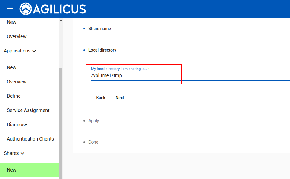 Synology Connector Install 17 Share Path