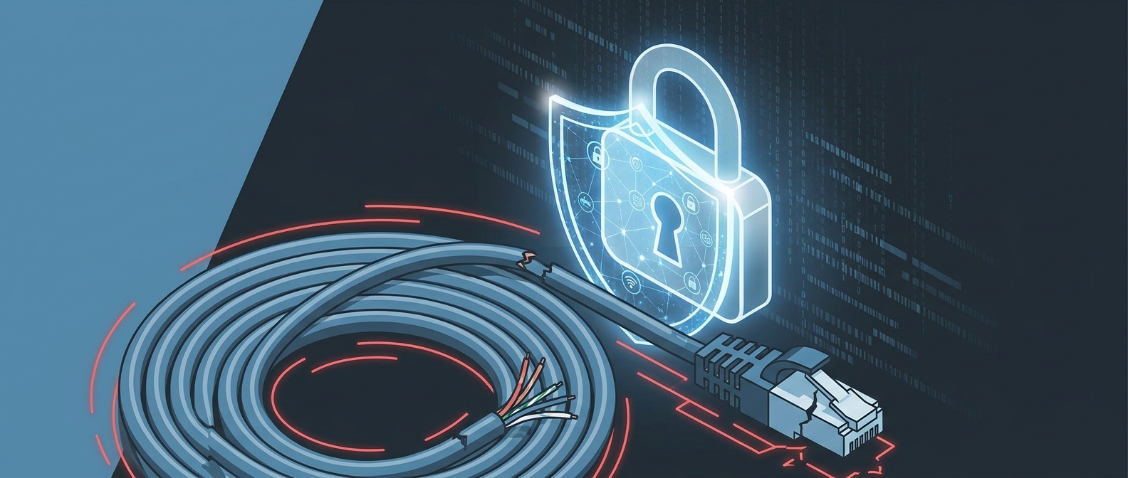The Epitome of Absolute Trust: Why Legacy Virtual Private Networks Are a Liability 1 Abstract digital illustration representing the shift from a vulnerable legacy virtual private network to modern identity-based security.