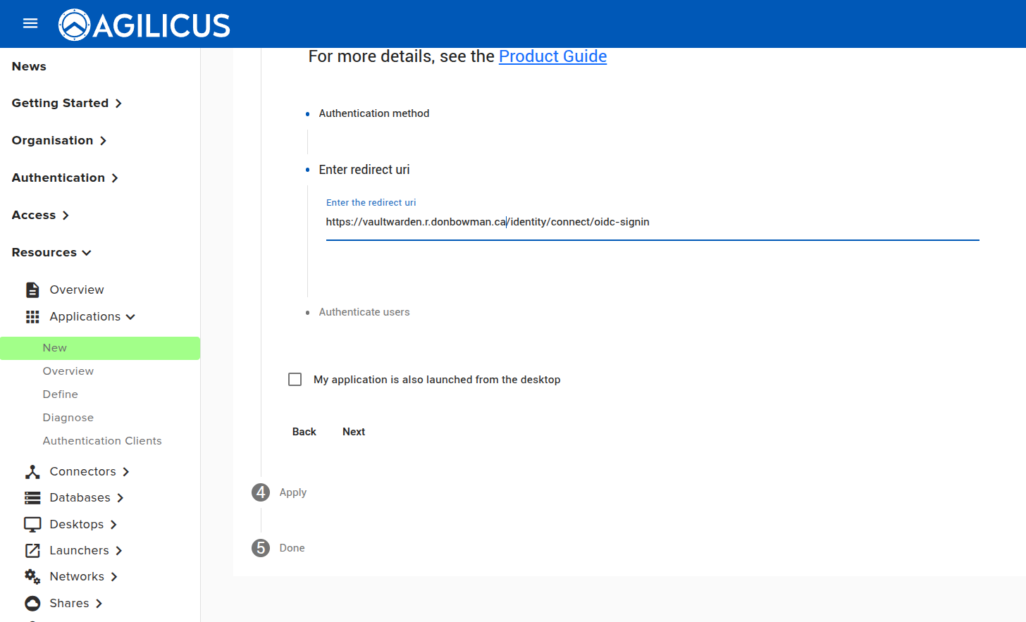Example: VaultWarden Single Sign On 5 718b9800 image