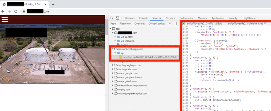 SCADA, Zero-Trust, Content-Security-Policy 2 877dc42b water site injected code source dragos