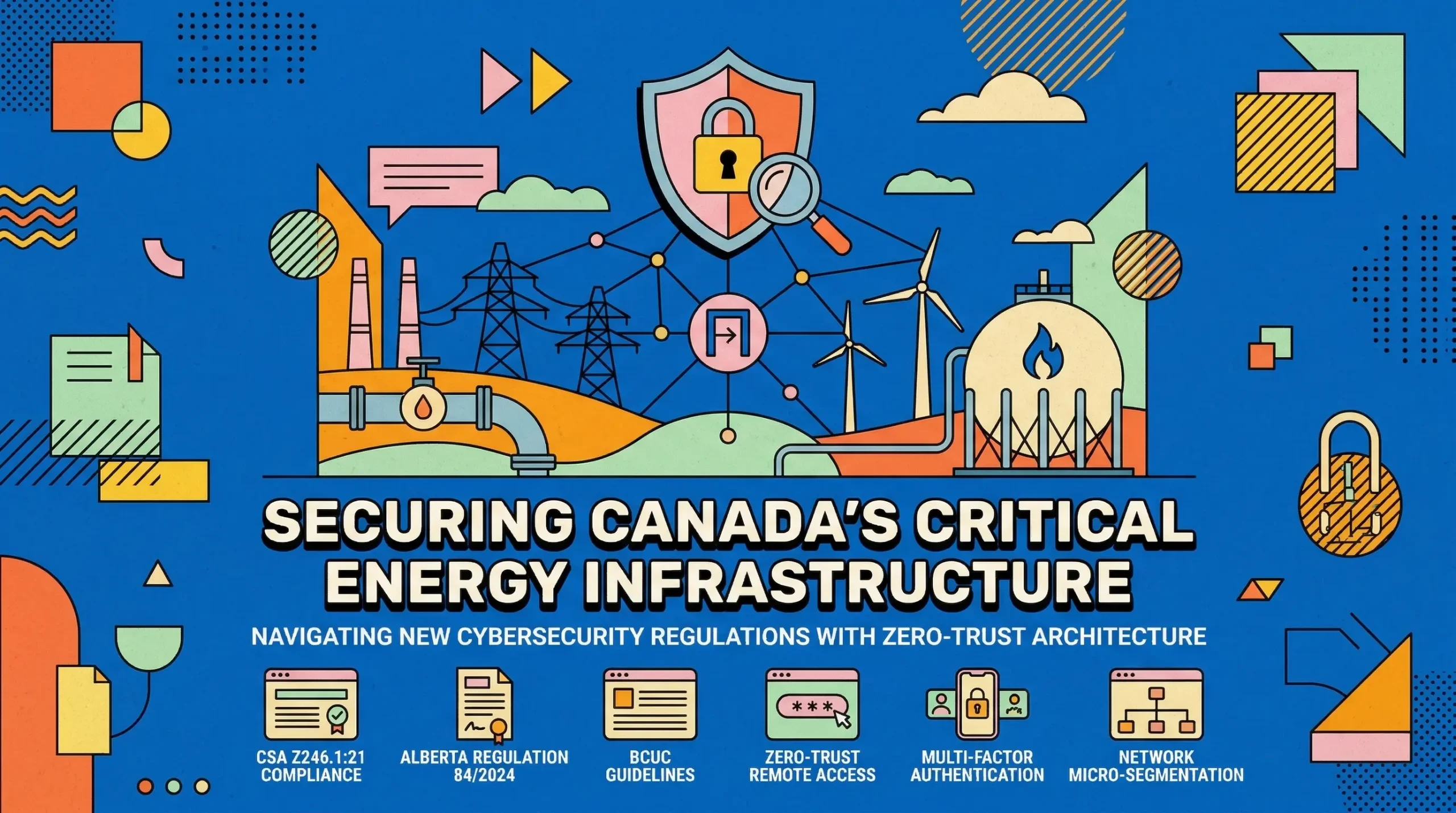 Securing Canada’s Critical Energy Infrastructure: Navigating New Cybersecurity Regulations with Zero-Trust Architecture