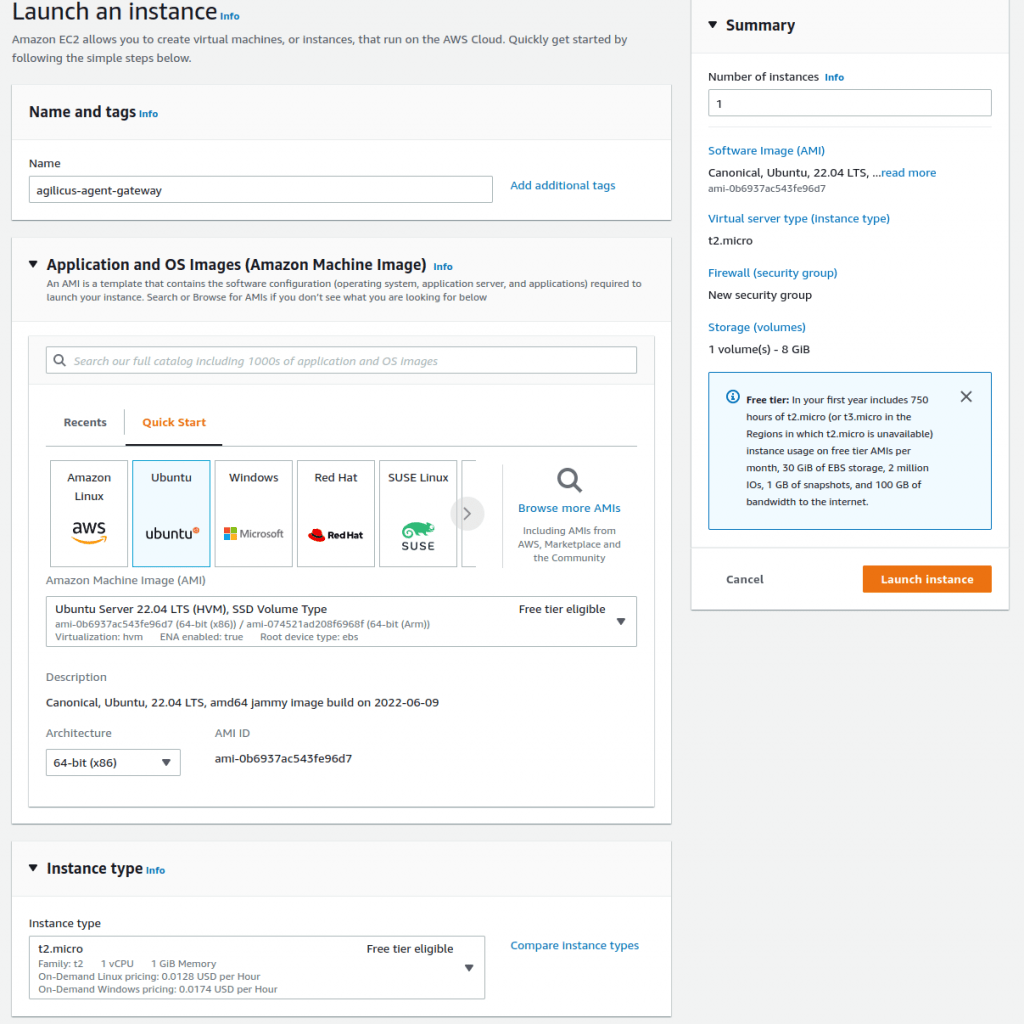 Agilicus Connector in Private VPC In AWS EC2 6 a83b9a6f image