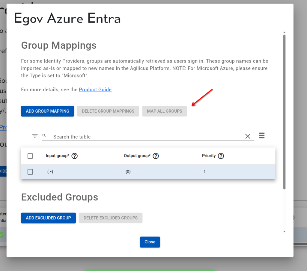 Azure Entra ID setup example in AnyX. The diagram illustrates the configuration steps for integrating Azure Entra ID with AnyX, focusing on secure access and identity management. It highlights the flow of authentication and authorization, ensuring seamless connectivity and enhanced security. This setup enables centralized user management and streamlined access control for AnyX resources.