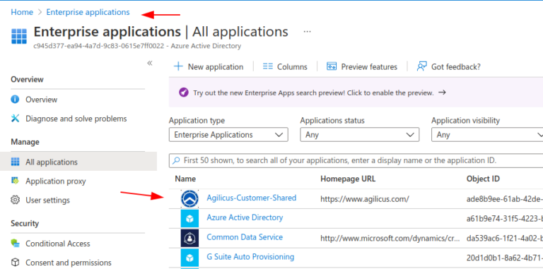 Azure Active Directory - Agilicus