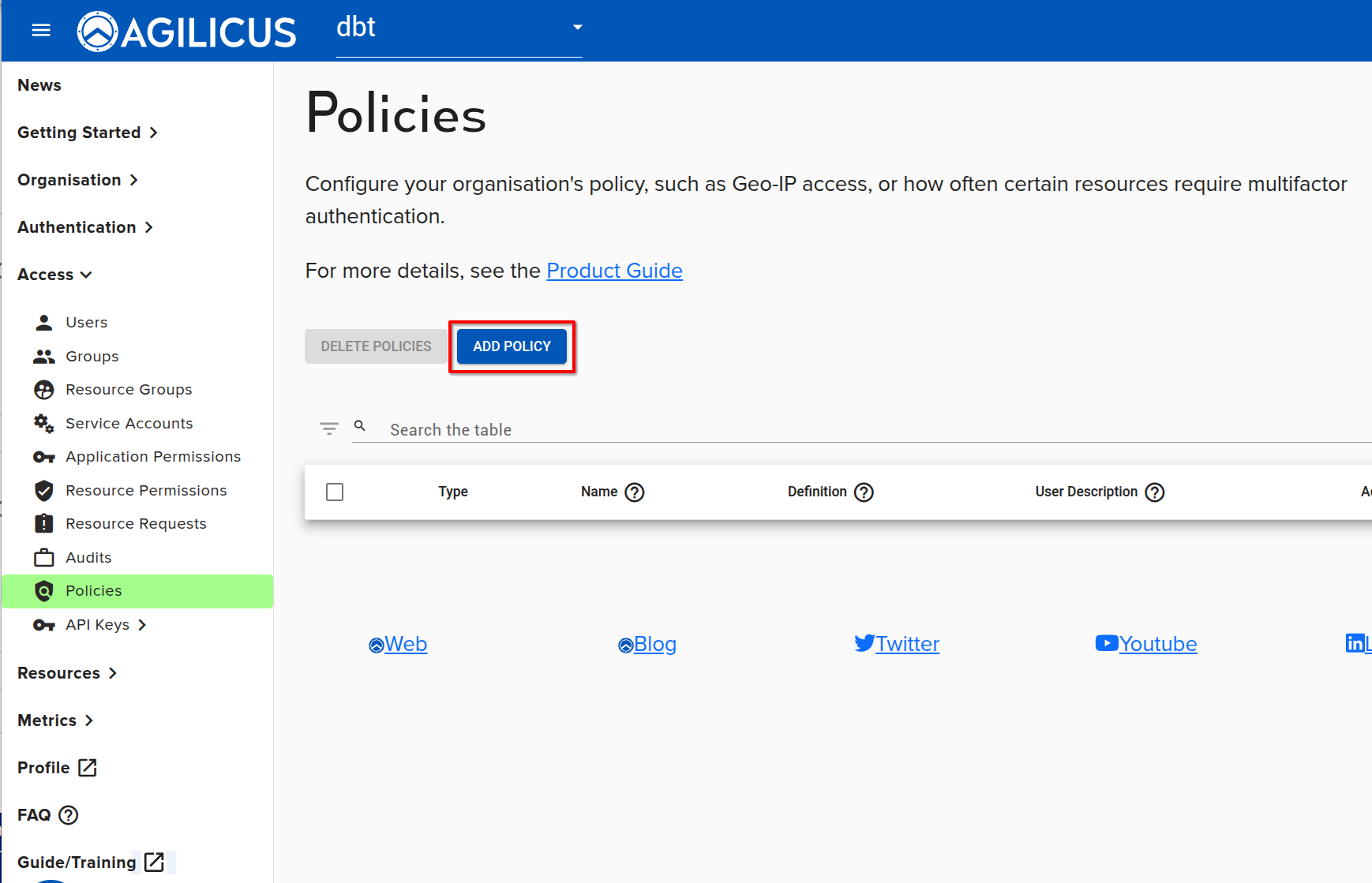 Policy Based Access Control By Subnet - Agilicus