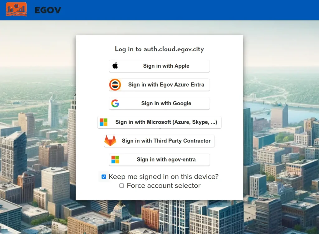 Azure Entra ID Setup Example: Diagram illustrating the configuration of Agilicus AnyX with Azure Entra ID, showcasing the connection and data flow between the two systems for secure access management. Shows users, Azure Entra ID, and Agilicus AnyX components.